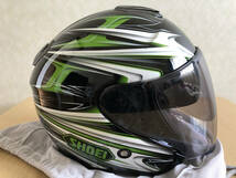 SHOEI ショウエイ J-Cruise Jクルーズ CLEAVE クリーブ ジェットヘルメット サイズXL 袋+透明シールド+ピンロック_画像9