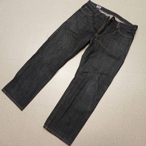 l438* dark blue made in Japan EDWIN Edwin 403 Inter National Basic strut jeans Denim pants W36 large size prompt decision *