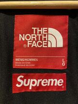 Supreme シュプリーム 21AW THE NORTH FACE ブリーチデニム マウンテンジャケット Bleached Denim Print Mountain Jacket ブラック Lサイズ_画像4