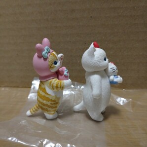 mofusand sanrio モフサンド サンリオ フィギュア コレクション キティ 着ぐるみ 猫 置物 飾り cat figure collection Hello Kitty ①の画像2