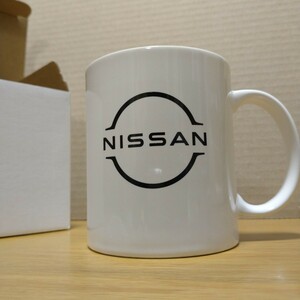 NISSAN 日産 マグカップ カップ コップ グッズ コレクション ロゴ 食器 車 湯呑み マグ 陶器 car limited logo mag cup collection ②