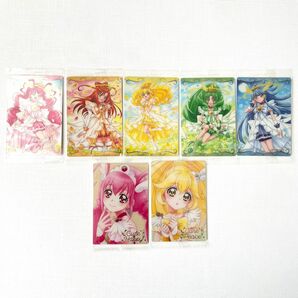 スマイルプリキュア　ウエハース　カード　7枚セット