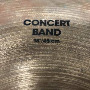 144☆Zildjian ジルジャン AVEDIS ZILDJIAN ビンテージ CONCERT BAND 18インチ 45インチ 4枚セット まとめ売り シンバル 写真追加有りの画像4