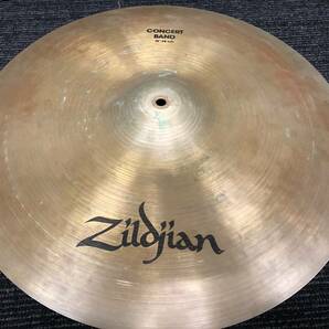 144☆Zildjian ジルジャン AVEDIS ZILDJIAN ビンテージ CONCERT BAND 18インチ 45インチ 4枚セット まとめ売り シンバル 写真追加有りの画像6