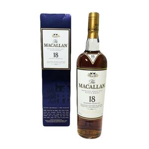The Macallan ザ・マッカラン 18年 2016 シェリーオークカスク 700ml 43% 箱付き スコッチ 古酒 未開栓