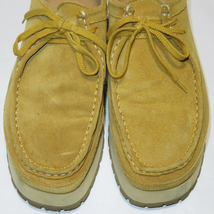 nonnative HIKER MOC SHOES MID 43 定価60,280円 ノンネイティブ レザー ハイカー モック シューズ_画像3