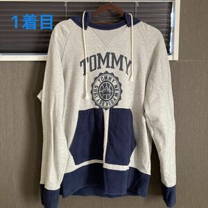TOMMY メンズ　パーカー　XL ＬＬ　グレー　まとめ売り