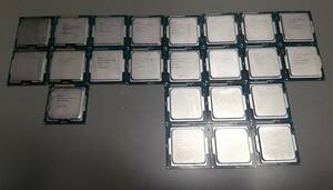 INTEL　CORE　CPU　i5-6500　i5-4590　i5-4570　i5-3570　i5-2400s　計23枚