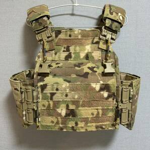 レア！ライオンハート 初代HOT PURSUIT PLATE CARRIER SAPI CUT MC プレートキャリア マルチカム サバゲー タクティカルベスト 実物 の画像1