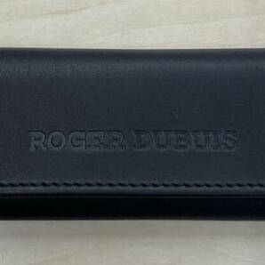 ROGER DUBUIS ロジェ デュブイ 未使用 EX-45用 純正ラバーストラップ（黒） 革製ストラップケース（ロゴ入り）の画像7