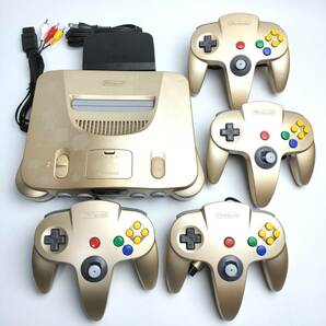 ★希少カラー★ ニンテンドー64 ゴールド Nintendo 64 ニンテンドウ64 任天堂 GOLD 限定品の画像1