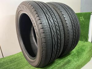 225/50R18 BRIDGESTONE REGNO GRVII 2021年製 中古タイヤ 2本セット