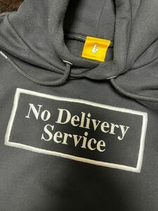 #FR2 DOKO No Delivery Service Hoodie L ブラック 古着