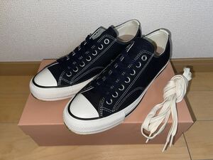 CONVERSE ADDICT CHUCK TAYLOR CANVAS OX NAVY US8.5 コンバース チャックテイラー