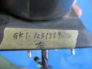 ホンダ モビリオスパイク GK1 右・サイドミラー NH701M ギャラクシーグレーメタリック