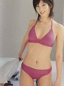 お宝★安田美沙子★ハイレグ水着グラビア★切り抜き