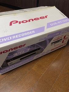 美品　パイオニア　Pioneer DVDレコーダー VHS DVR-RT700D　おまけあり