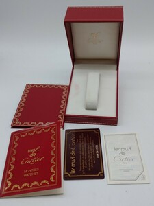 カルティエ Must de Cartier 時計空箱544 カード カード入れ 
