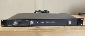 CROWN D75A メインアンプ ＠名機＠ パワーアンプ