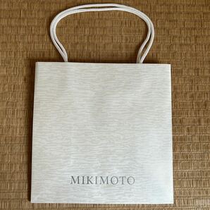 MIKIMOTOミキモト 紙袋 ショップ袋 ショッパー 新品未開封非売品 送料140の画像1