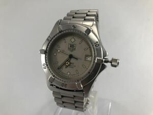 【リューズ破損・不動ジャンク品!!】タグ・ホイヤー・プロフェッショナル・デイト[TAG HEUER Professional QUARTZ]クォーツ式【中古品】