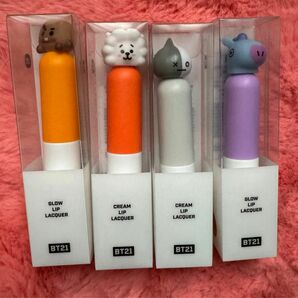 VT COSMETICS BT21 グローリップラッカー 4本セット