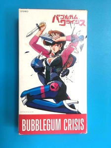  б/у Bubblegum Crisis книга@ сборник 45Min+ промо 8Min VHS JAN:4988006010529