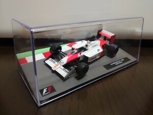 デアゴスティーニ F1マシンコレクション 1/43 マクラーレン MP4/4 1988 A.セナ