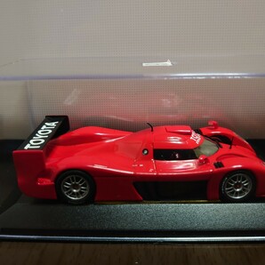 ミニチャンプス 京商 1/43 トヨタ GT One Street 1999 レッドの画像4