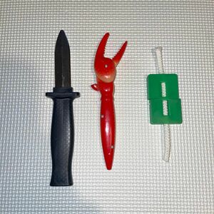偽ナイフ、カニボールペン、おもちゃ