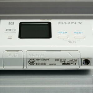 美品 SONY ソニー ウェアラブルカメラ HDR-AS100V アクションカムの画像5