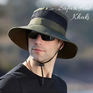  khaki safari hat mountain climbing fishing camp sunburn prevention UV cut outdoor hat 