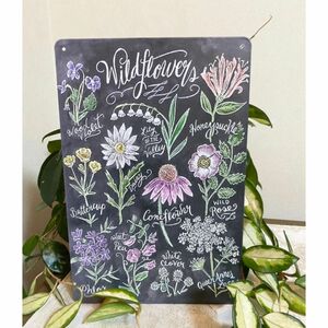  signboard 5 MIX tin plate interior flower gardening miscellaneous goods plate ornament welcome board free shipping popular stylish 