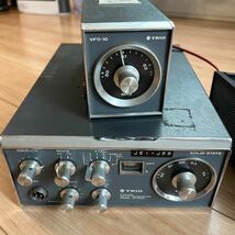 TRIO　トリオ　トランシーバー　アマチュア無線機　マイク付き　TR-5000＋VFO-10 _画像2