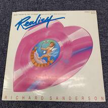 ハート型レコード　激レア　リチャード・サンダーソン　愛のファンタジー　RICHARD SANDERSON 中古品_画像2