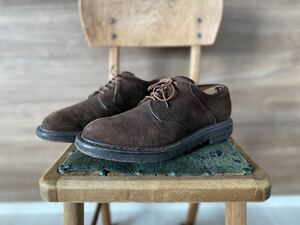 Alden Alden beams special order 5592 suede plain tu Dubey shoes dark brown tea 6.5D 25.5cm