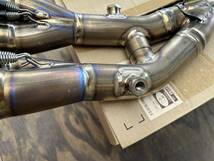 AKRAPOVIC エボリューションラインチタンフルエキ　YZF-R1 15-23 中古　EXUPキャンセラー付き_画像7