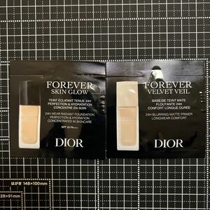 Dior ディオールスキン フォーエヴァー フルイド グロウ 0N ベルベット ヴェール　サンプル