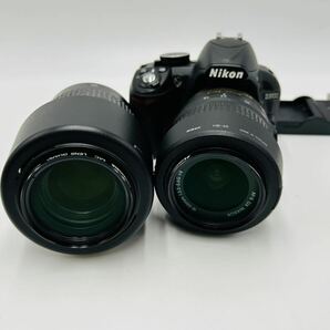 Nikon ニコン デジタル一眼レフカメラ D3100 AF-S NIKKOR 18-55mm 1:3.5-5.6G VR DX 55-200mm 1:4-5.6G ED レンズ2個付きの画像4