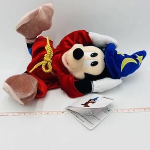 タグ付き ディズニー D100 ぬいぐるみS 魔法使いの弟子ミッキー（ファンタジア） ミッキーマウスの画像4
