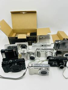 デジタルカメラ Canon Nikon Panasonic CASIO FUJIFILM MINOLTA OLYMPUS RICOH まとめ12台