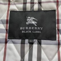 極美品/Lサイズ/BURBERRY BLACKLABELナポレオンコート　中綿キルティング　ライナー付　ステンカラーコート　バーバリーブラックレーベル_画像5