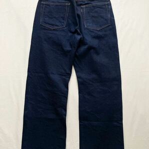 限定 希少 SAMURAI JEANS 五輪之書 武蔵モデル S634GXⅡ サムライジーンズ サスペンダー ボタンフライ デニム ワイド W30 シンチバックの画像2