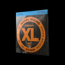 【エレキベース弦】 ダダリオ D'Addario EXL160M Medium Medium 50-105 XL NICKEL 正規品 ミディアムスケール_画像1