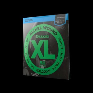 【エレキベース弦】 ダダリオ D'Addario EXL220BT Balanced Tension Super Light Long 40-95 XL NICKEL 正規品