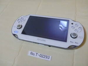 管理番号　T-02293 / SONY / PlayStation VITA / PCH-1000 / ゲームの読み込み・起動を確認 / レターパック発送 / ジャンク扱い