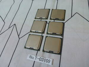 管理番号　T-03109 / INTEL / CPU / Core2 QUAD Q9550 / LGA775 / 6個セット / BIOS起動確認済み / ゆうパケット発送 / ジャンク扱い