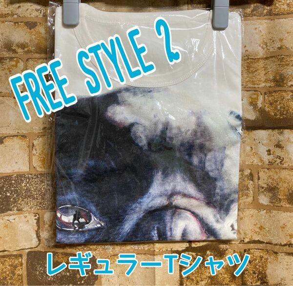  大野智『FREE STYLE 2 』FS2グッズ　パグTシャツ レギュラーサイズ　フリースタイル　未開封 半袖