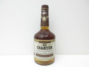 2728 酒祭 洋酒祭 オールドチャーター 700ml 40％ OLD CHARTER バーボンウイスキー 未開栓 ラベル汚れ 蓋シール破れ