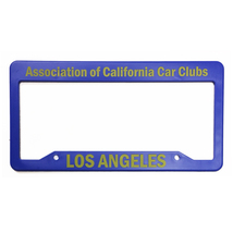 ナンバープレート　カリフォルニア カークラブ California Car Club フレーム （ブルー） アメリカ雑貨 アメリカン雑貨_画像3